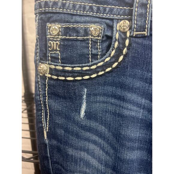 Miss Me Signature Boot Cut Jeans Women Size 28 Style # JP5046B17 - Picture 4 of 10